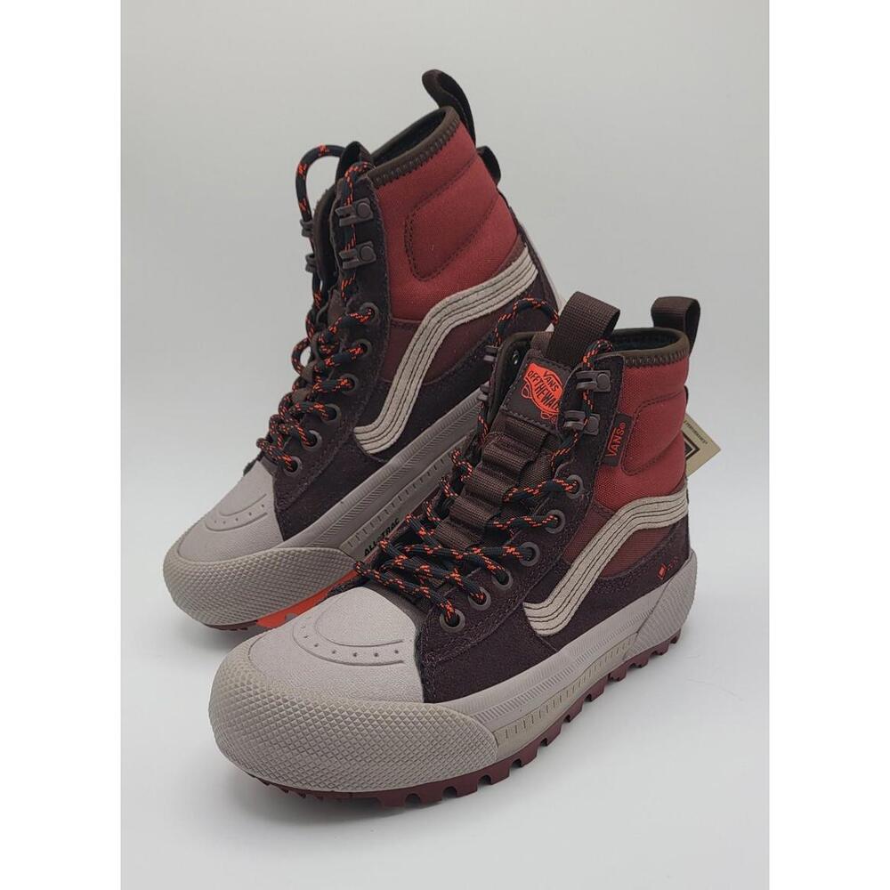 Vans Sk8-Hi GORE-TEX MTE Brown Hiking Trail Shoe Men's Size 4 Wm 5.5 VN000CVS7YO